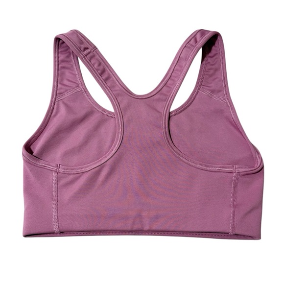 Nike Women’s SWOOSH Pink & Black Athletic Sports Bra  Racerback Size XS - Picture 2 of 5